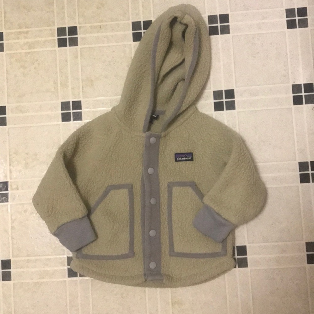 Baby Retro Pile Fleece Jacket by Patagonia